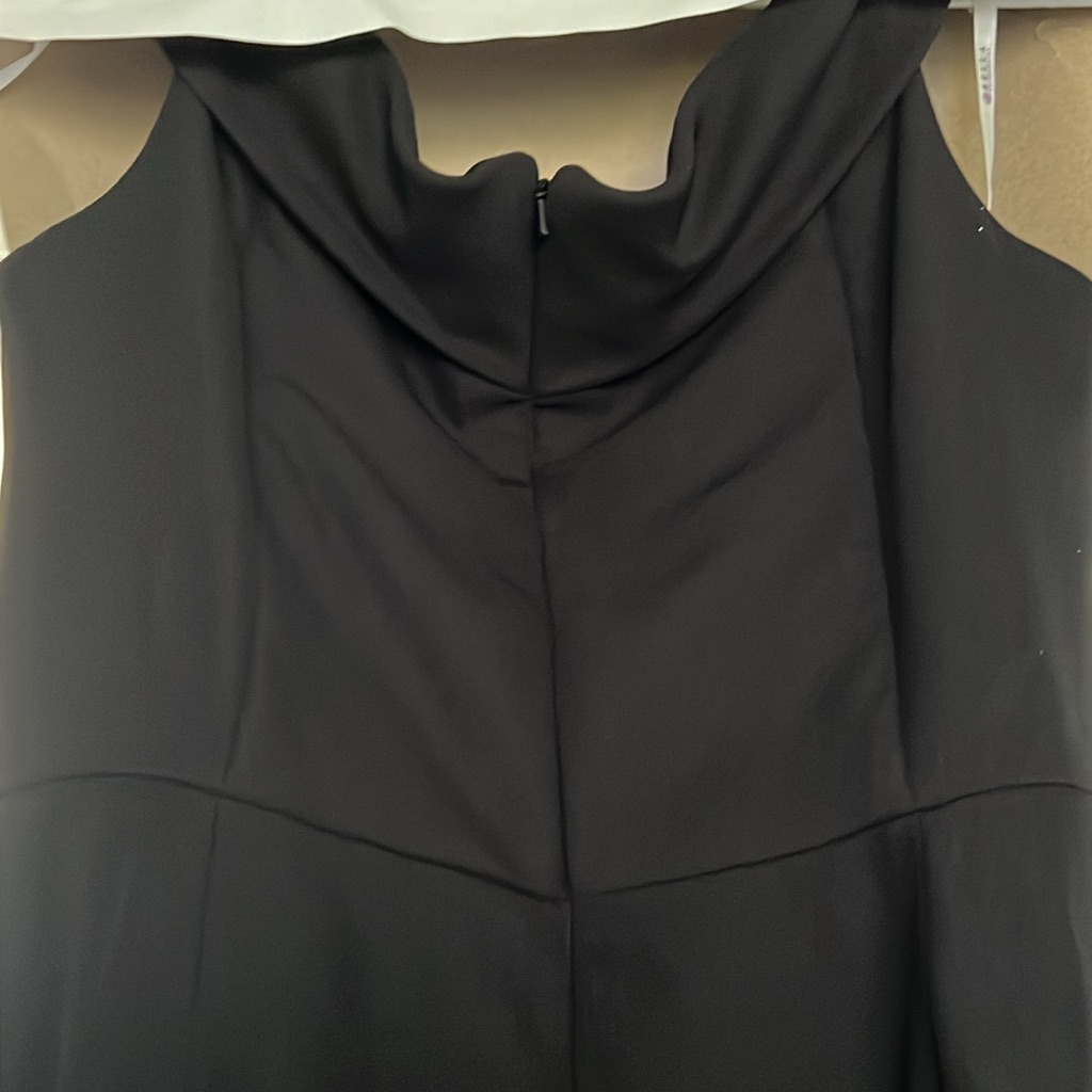 Bella Bridesmaid - Black Off The Shoulder Dress — image 6 of 8